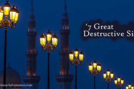 7 Great destructive sins