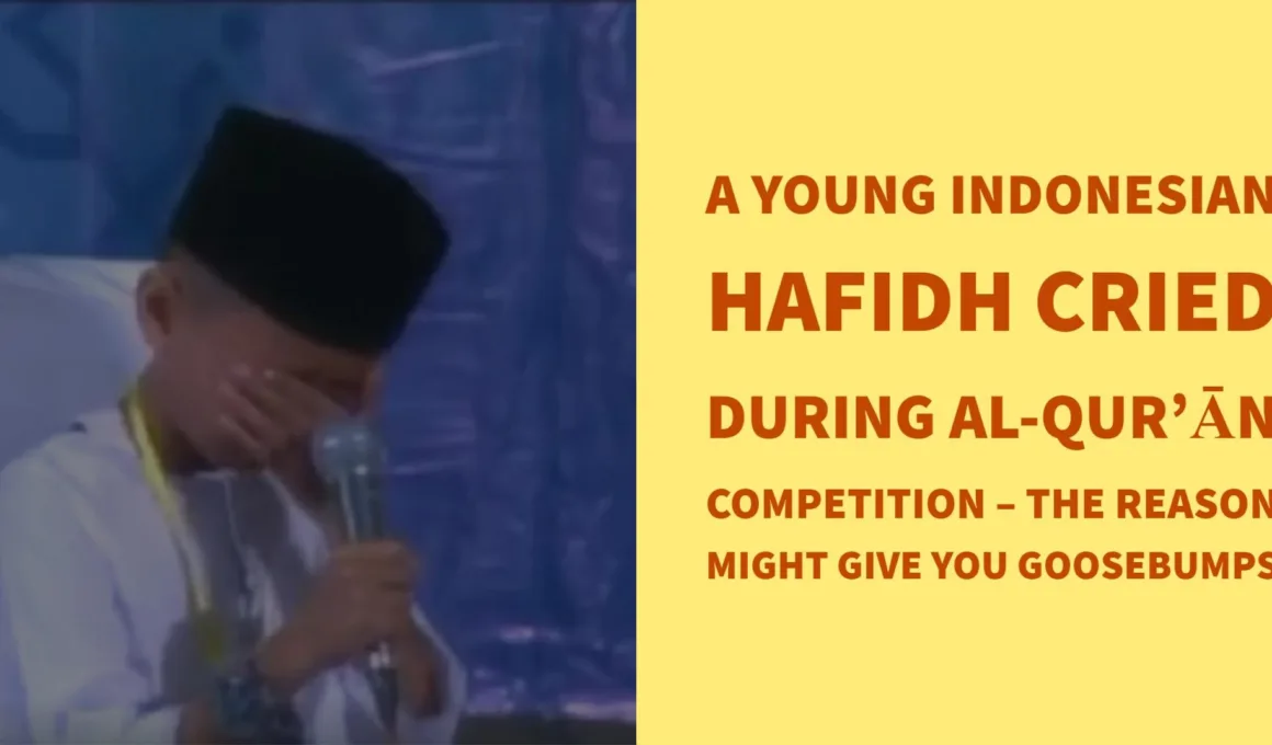 Young Qari Cried During Recitation Of Quran