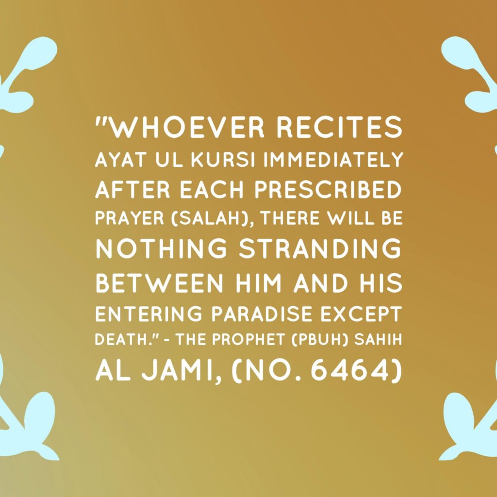 Benefits And Importance Of Reciting Ayat ul Kursi That You Should Know