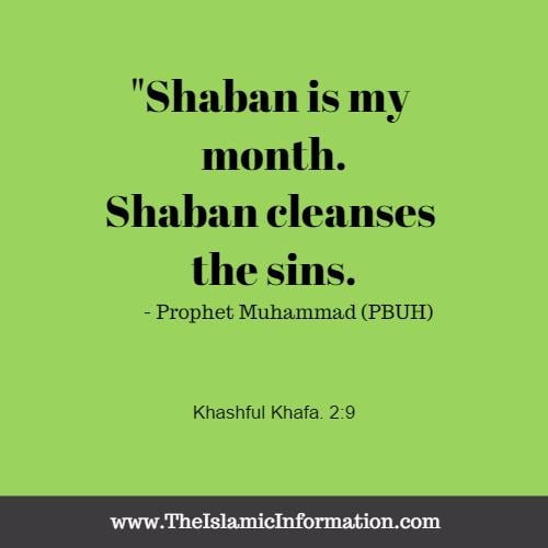 hadith shaban