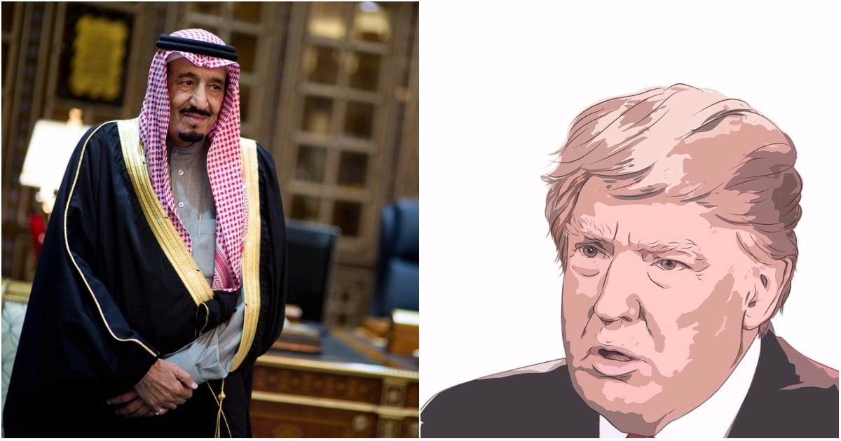 King Salman Gifts Trump The Items Worth $1.2 billion