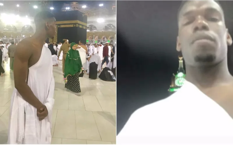 Worlds Famous Football Player Pogba Visited Masjid Al Haram To Perform Umrah