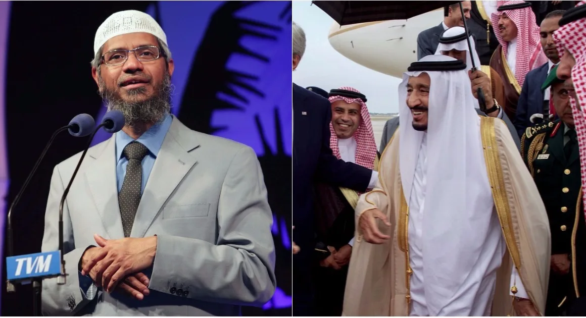 Zakir Naik granted Saudi citizenship by King Salman of Saudi Arabia