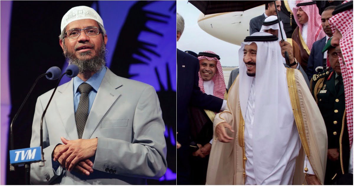 Zakir Naik granted Saudi citizenship by King Salman of Saudi Arabia