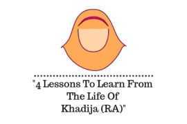 lessons Learn Life Khadija RA