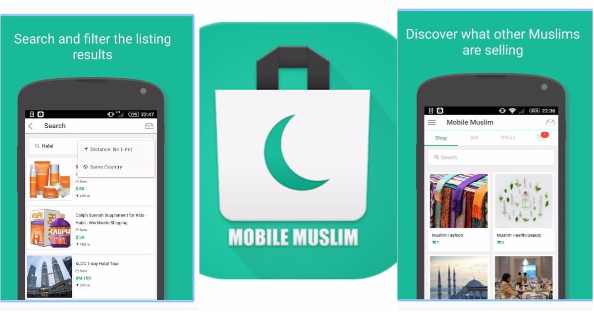 Mobile muslim Muslim Marketplace