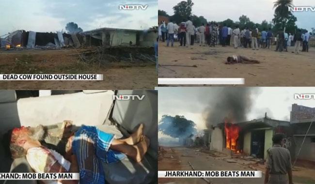 Old Muslim Man Severly Beaten and His House Set On Fire After The Dead Cow Havoc In India