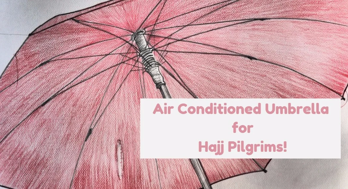 Saudi Arabia Created Air Conditioned Umbrella for Hajj Pilgrims