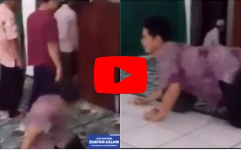 This Disable Guy Goes To Mosque 5 Times To Pray Heart Melting Video
