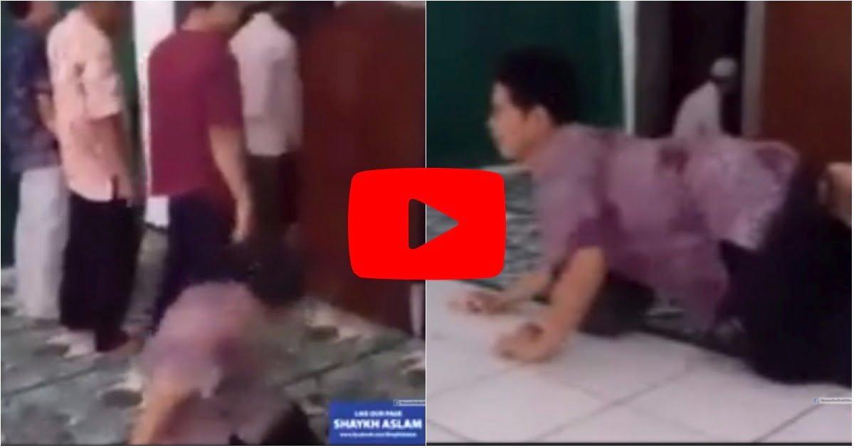 This Disable Guy Goes To Mosque 5 Times To Pray - Heart Melting Video