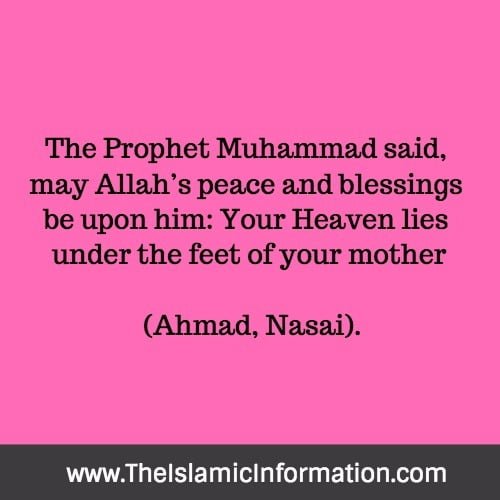 heaven under mother feet hadith