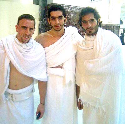 Franck Ribery makkah