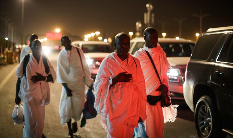 Hajj 2017 - Pilgrims in Mina in preparation for Arafah
