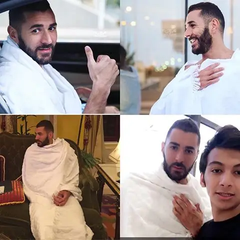 Karim Benzema makkah