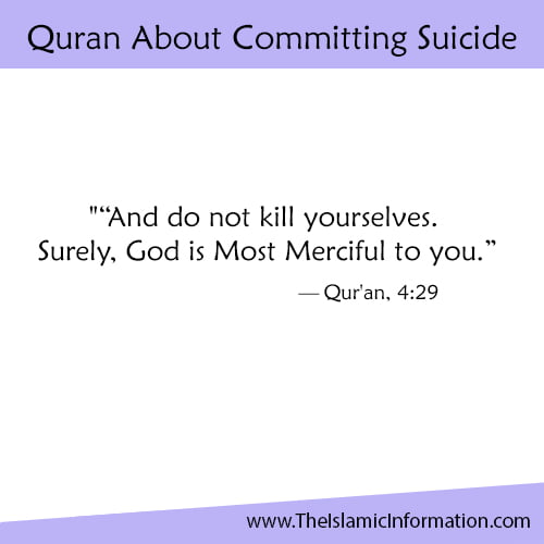 Quran About Committing Suicide