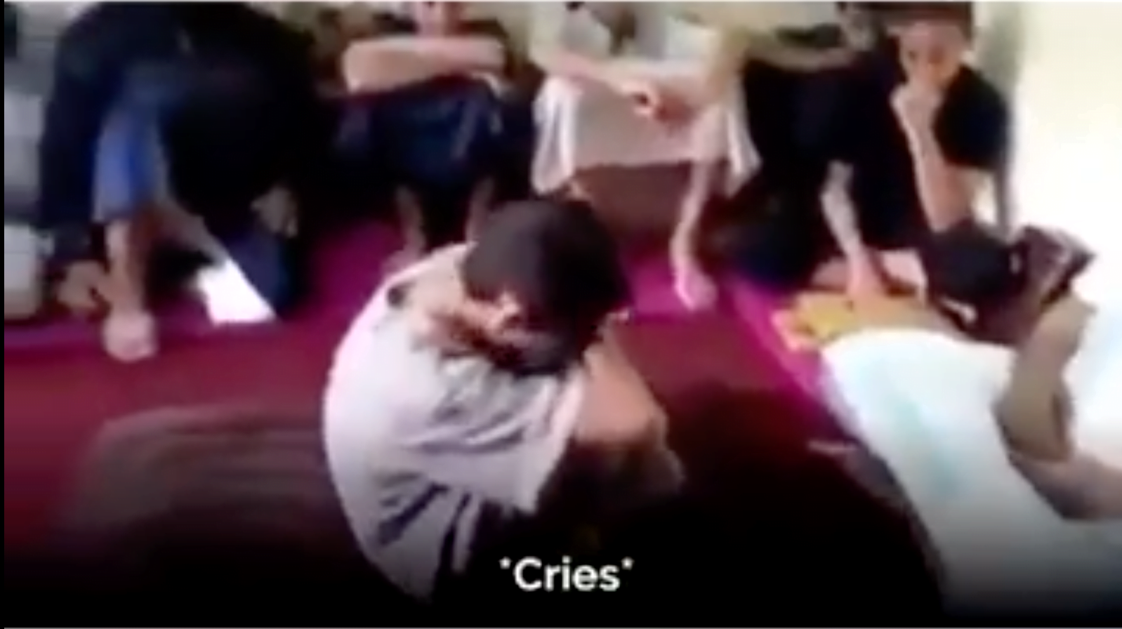 Young Boy Cries After Finishing The Memorisation of Quran