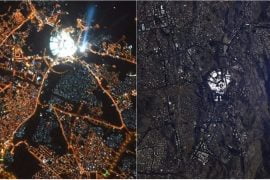 Russian Astronaut Shared Makkahs Grand Mosque Images From Space