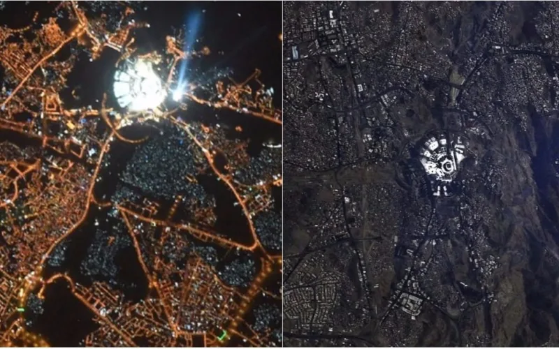 Russian Astronaut Shared Makkahs Grand Mosque Images From Space