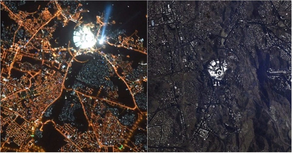 Russian Astronaut Shared Makkahs Grand Mosque Images From Space