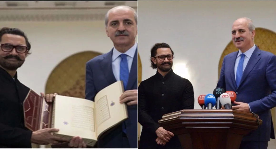 Turkish government gifts the Holy Quran to Bollywood Actor Aamir Khan
