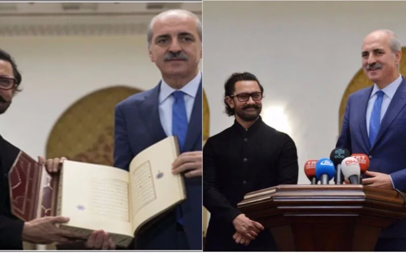 Turkish government gifts the Holy Quran to Bollywood Actor Aamir Khan