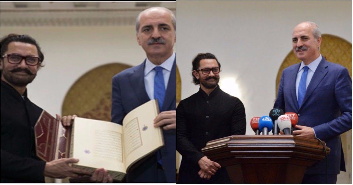Turkish government gifts the Holy Quran to Bollywood Actor Aamir Khan