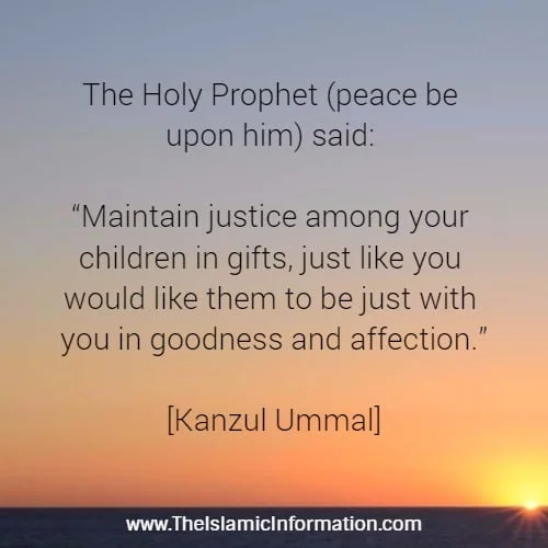 children having hadith