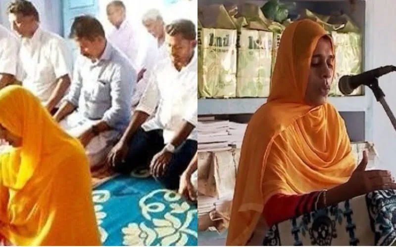 Muslim Imam Woman Lead Friday Prayers