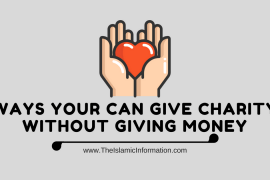 8 Ways Your Can Give Charity Without Giving Money