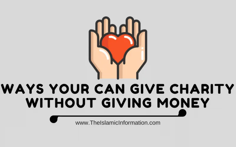 8 Ways Your Can Give Charity Without Giving Money