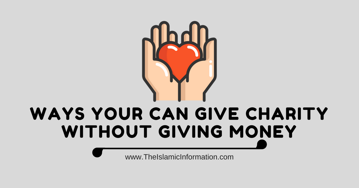 8 Ways Your Can Give Charity Without Giving Money