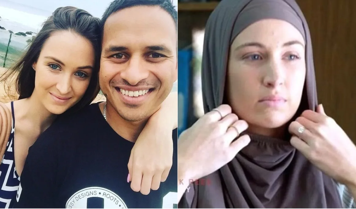 Muslim cricketer Usman Khawajas fiancée converted to Islam