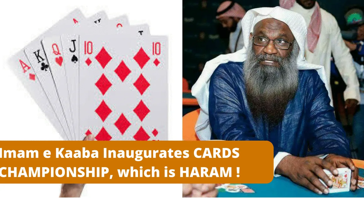Former Imam e Kaaba Inaugurates Cards Championship