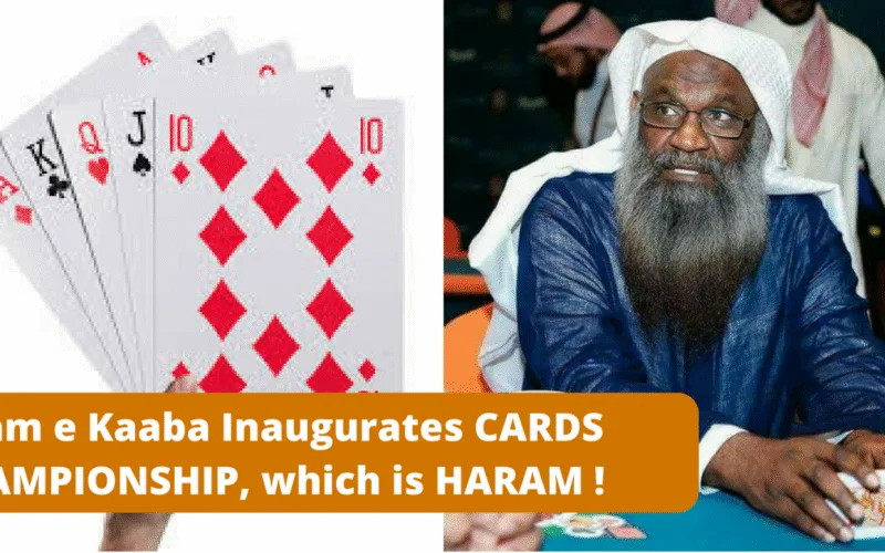 Former Imam e Kaaba Inaugurates Cards Championship