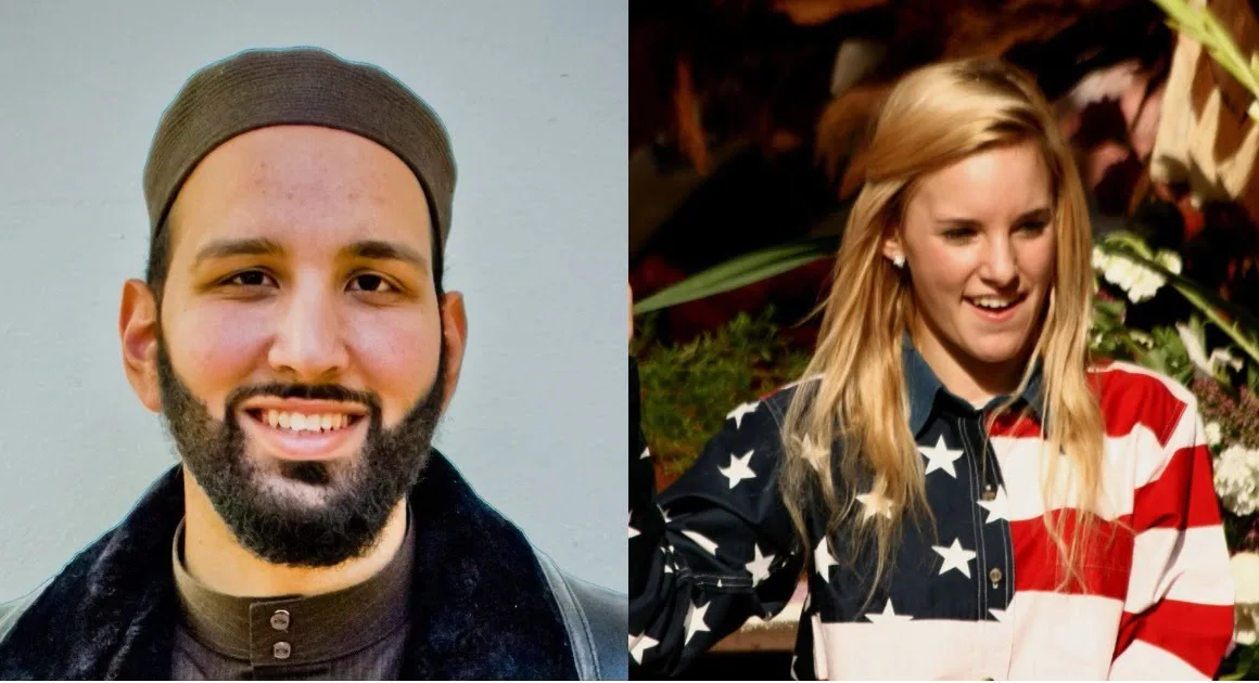 Untitled collagereply of Omar Suleiman that led a non Muslim woman revert to Islam