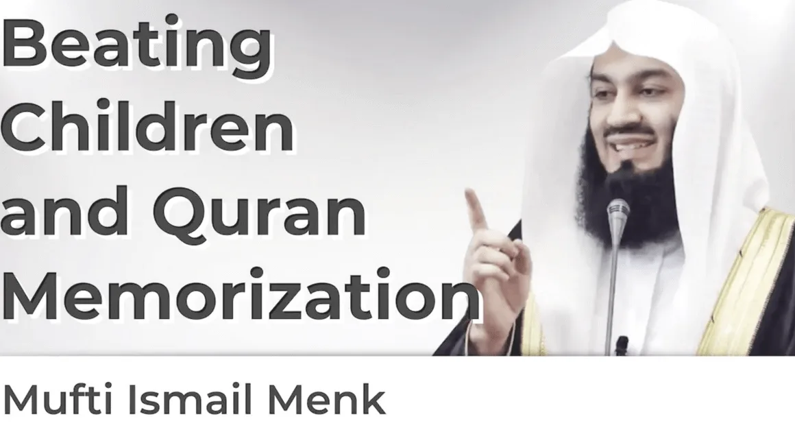 Hitting Children To Make Them Memorize The Quran Mufti Menk