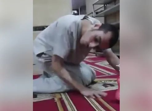 young man who is seriously ill but still cleaning the mosque will melt your heart