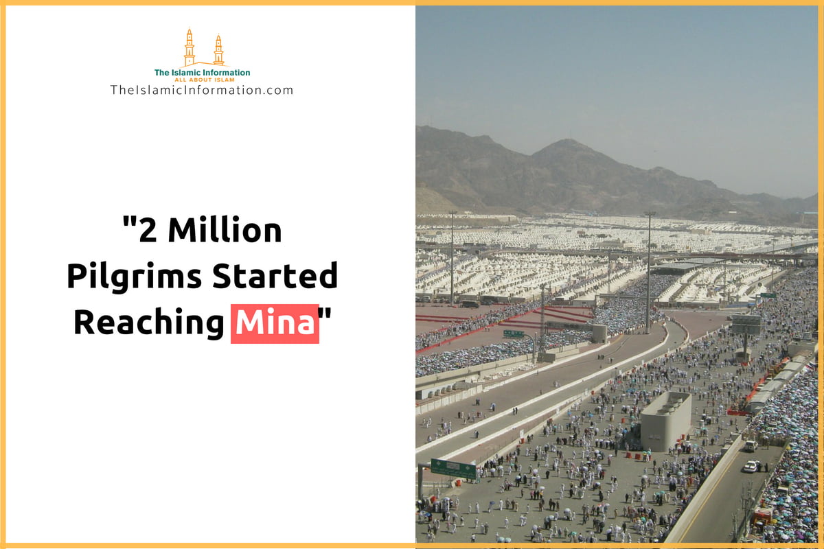 2 Million Muslim Hajj Pilgrims Reaching Mina As Hajj 2018 Starts (1)