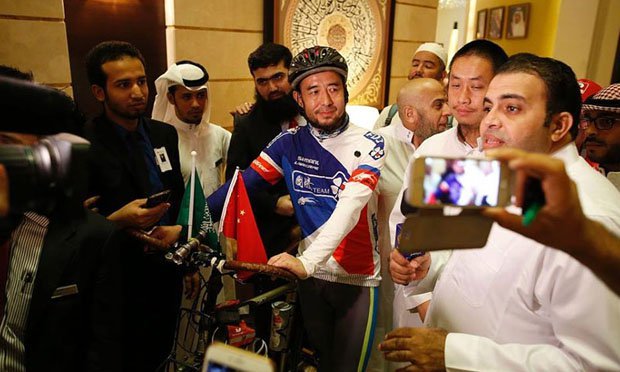 China and Russia On Bike To Perform Hajj