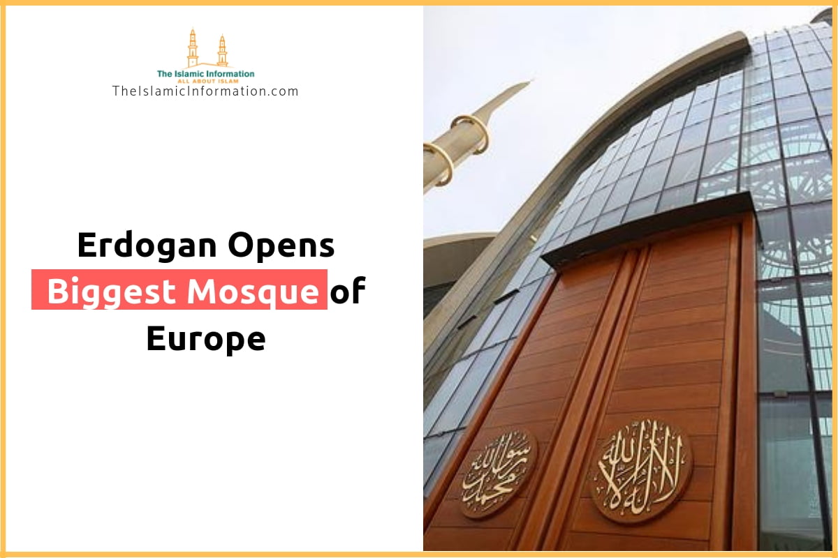 Erdogan Opens Biggest Mosque of Europe In Cologne, Germany