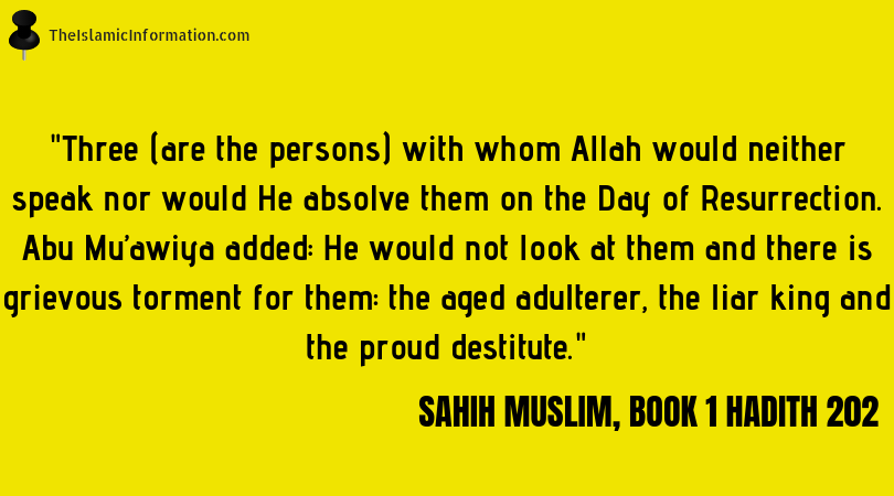 adulterer old aged sin islam