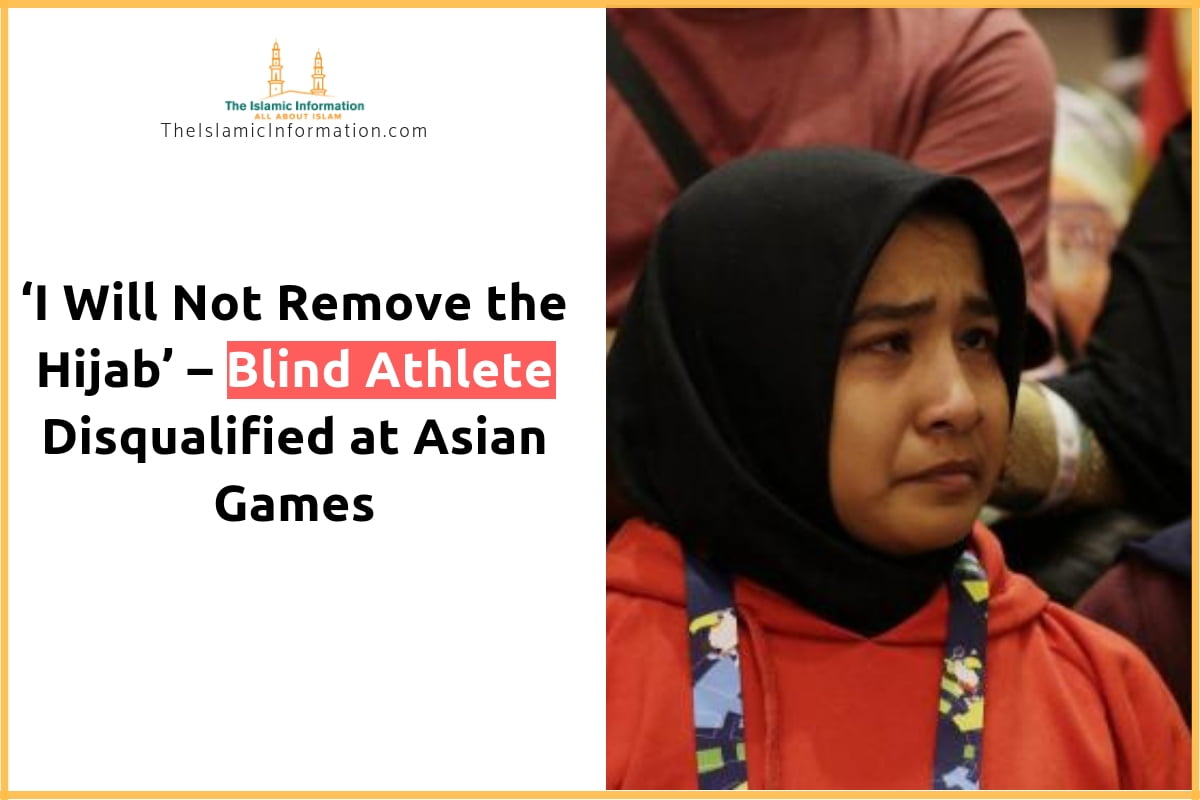 Blind Athlete Disqualified From Asian Games As She Refused To Take Off Hijab