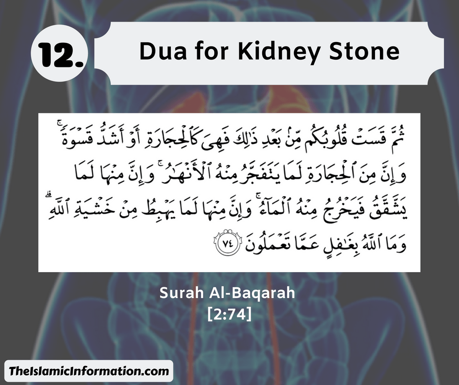 Dua For kidney stones