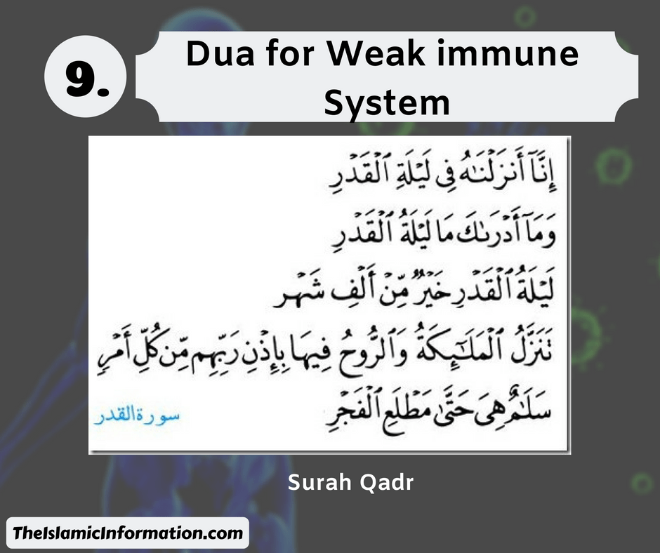 Dua For weak immune system