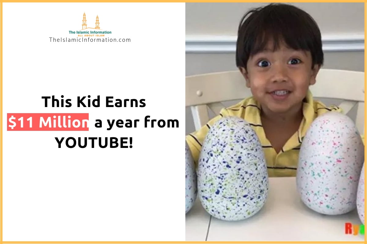 This 6-year-old Child Earning 11 Million Dollars a Year from YouTube