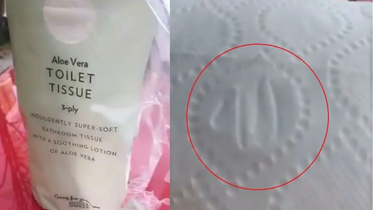 M&S Prints _Allah_ On A Toilet Paper In Their Aloe Vera Motif Product