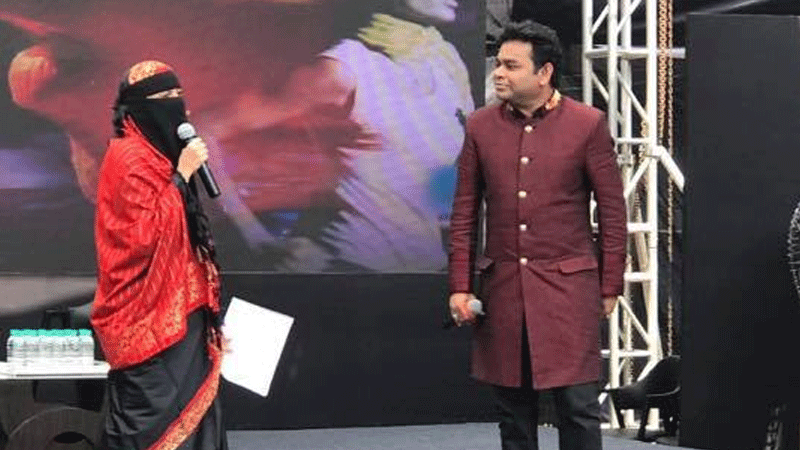 AR Rahman's Daughter Trolled For Wearing Niqab During a Talk