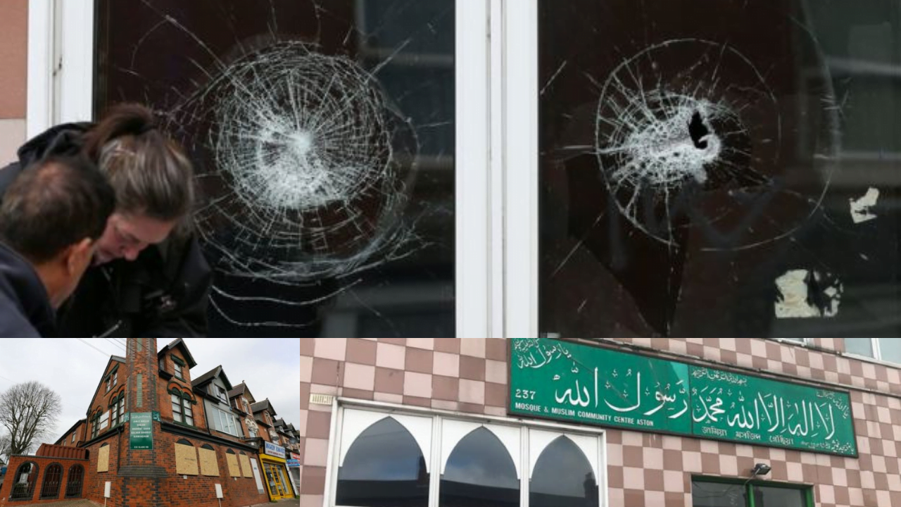 5 Mosques In Birmingham Attacked, Windows Smashed