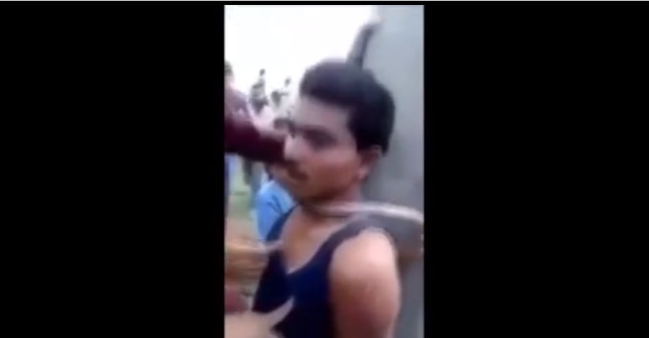Hindu Mob Ties Muslim Boy With Rope, Forces Him To Say 'Jai Shri Ram'