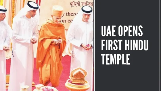 First Hindu Temple Opens In UAE and Muslims Are Unhappy!